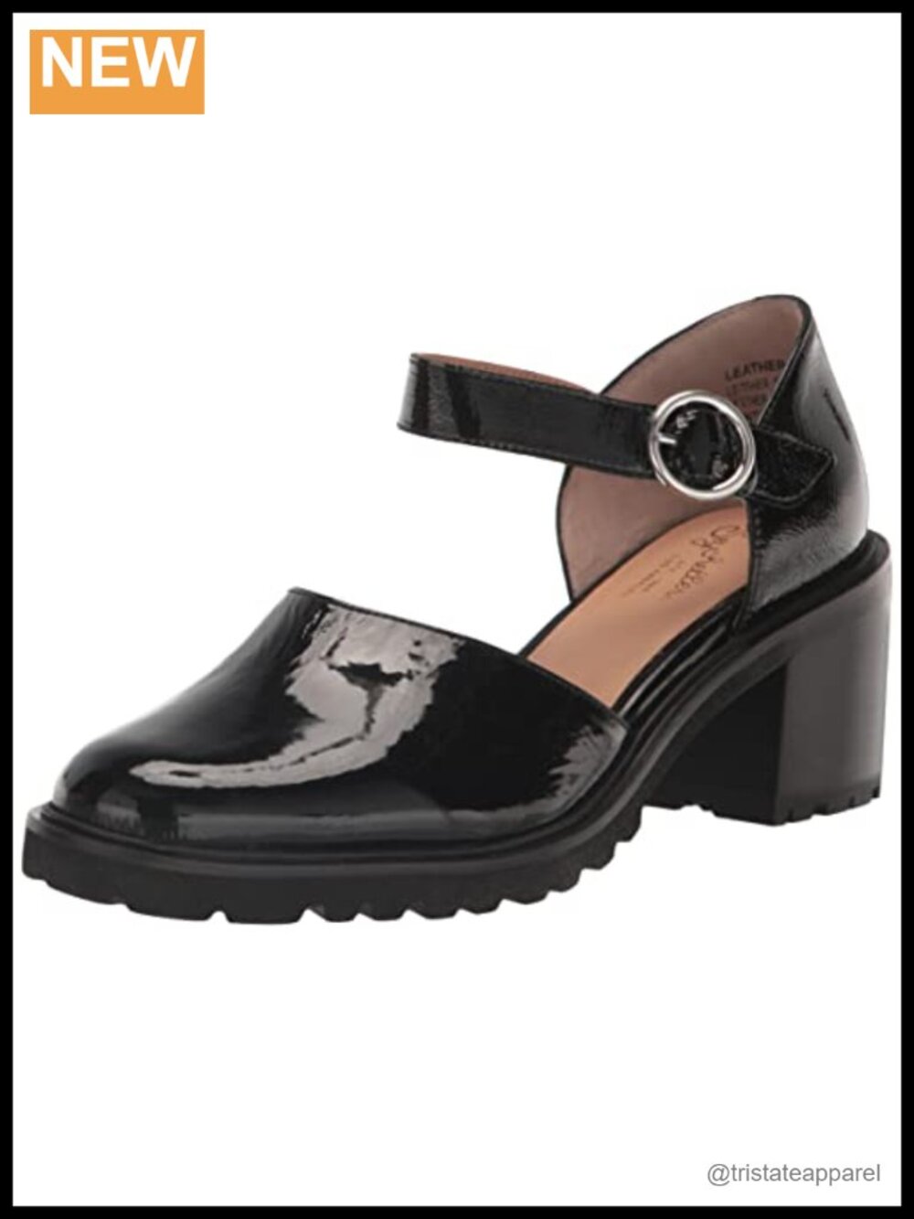 Quilted Clarita Combat Ankle Booties Stacked Heel Pull-On Leather Daily Wear